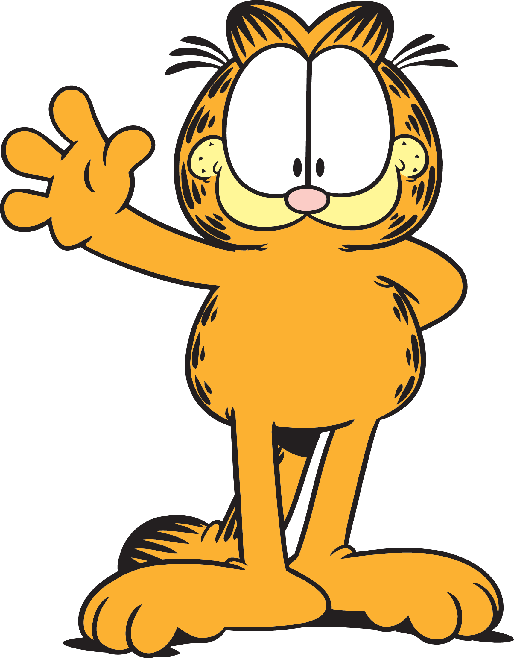 Garfield Cartoon Movie PNG