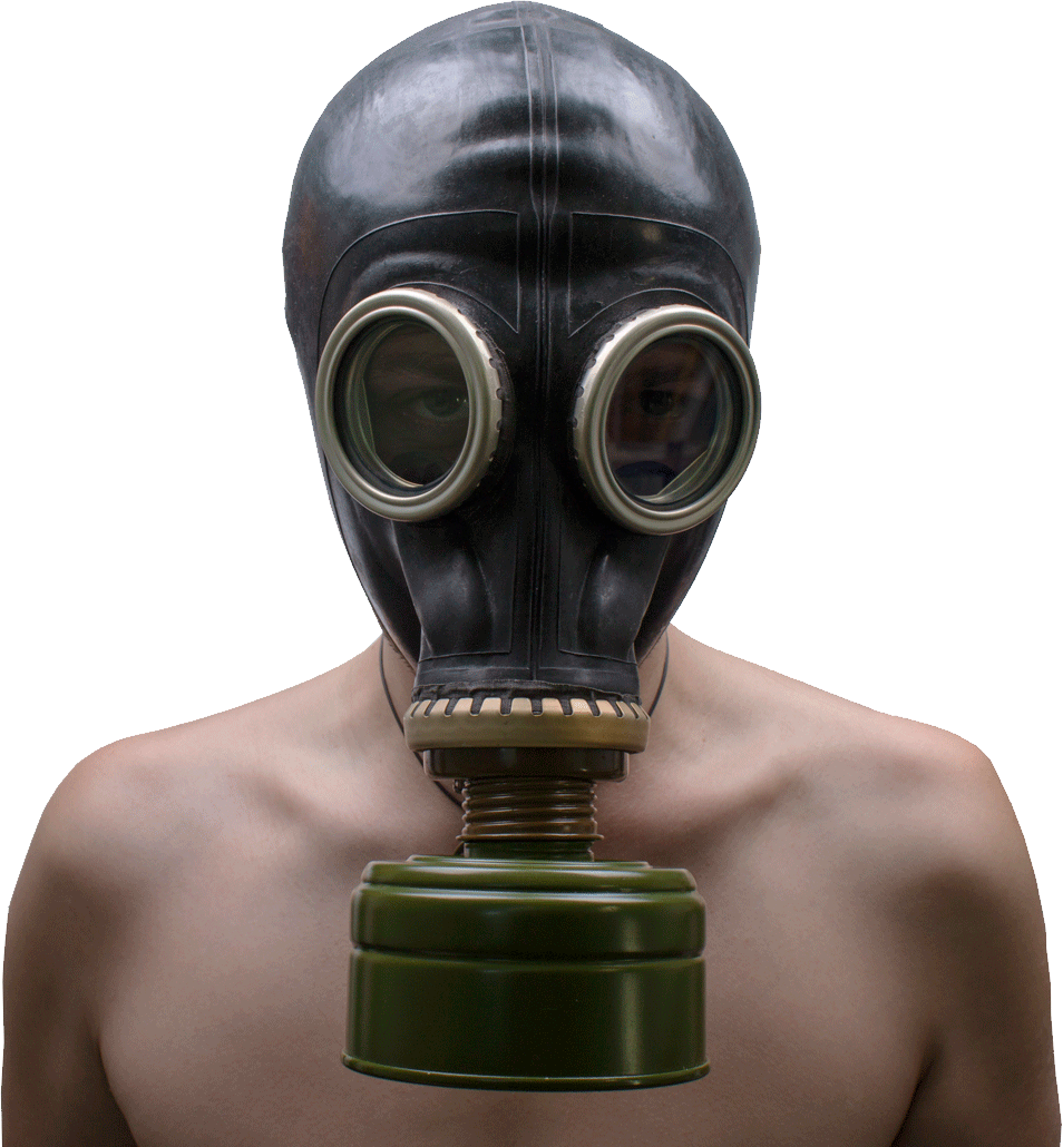 Mask Gas Tankful Leather Objects PNG