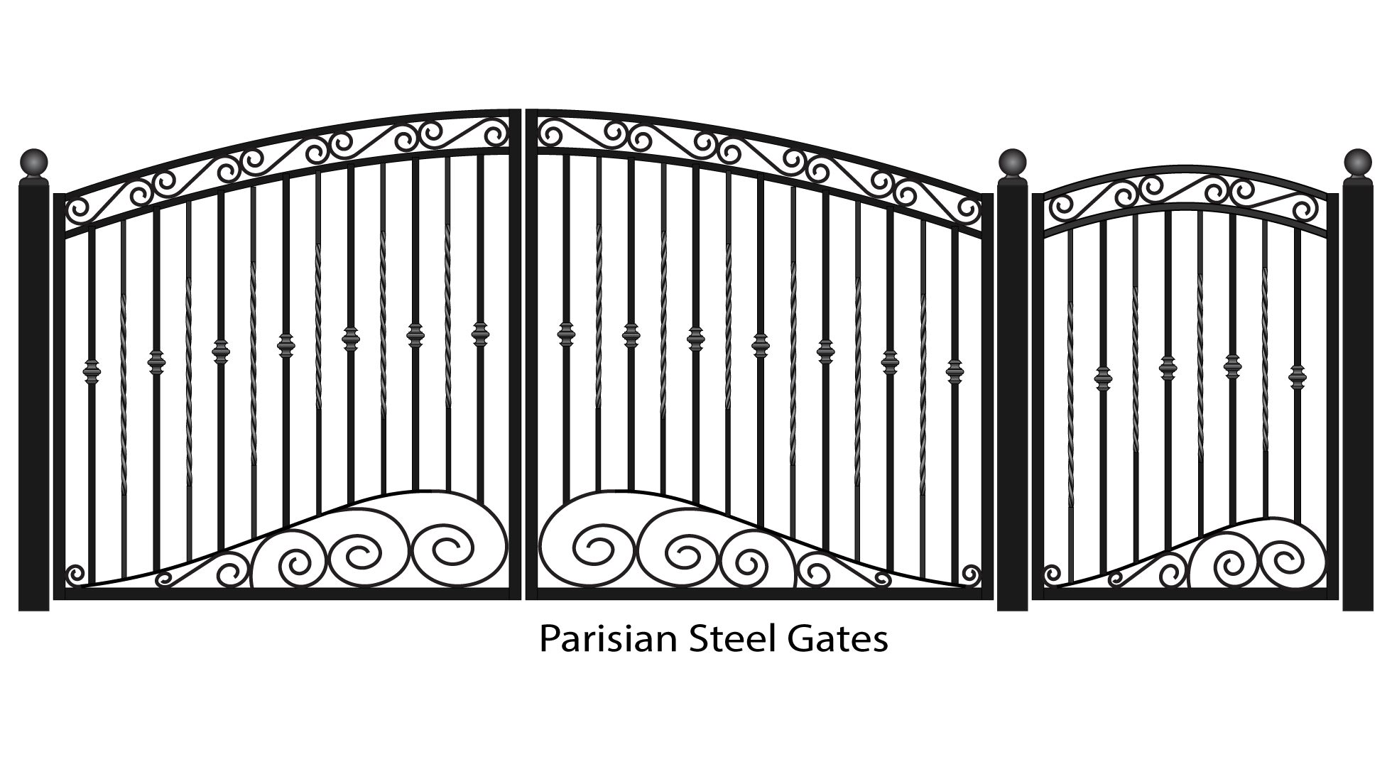 Shall Checklist Barricade Gate Black PNG