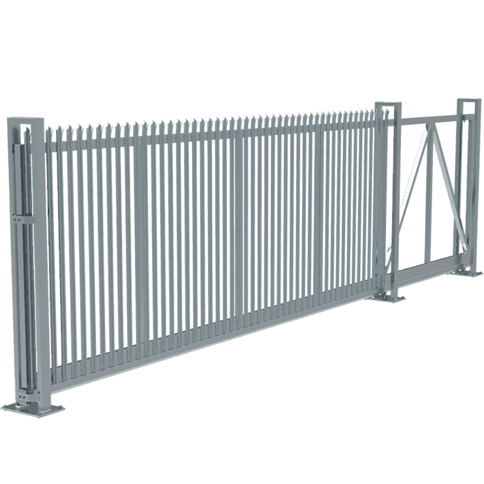 Departments Crossing Fence Hatch Metal PNG