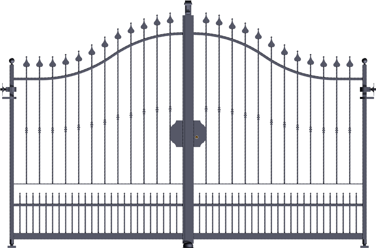 Wear Doorbell Steel Objects Gate PNG