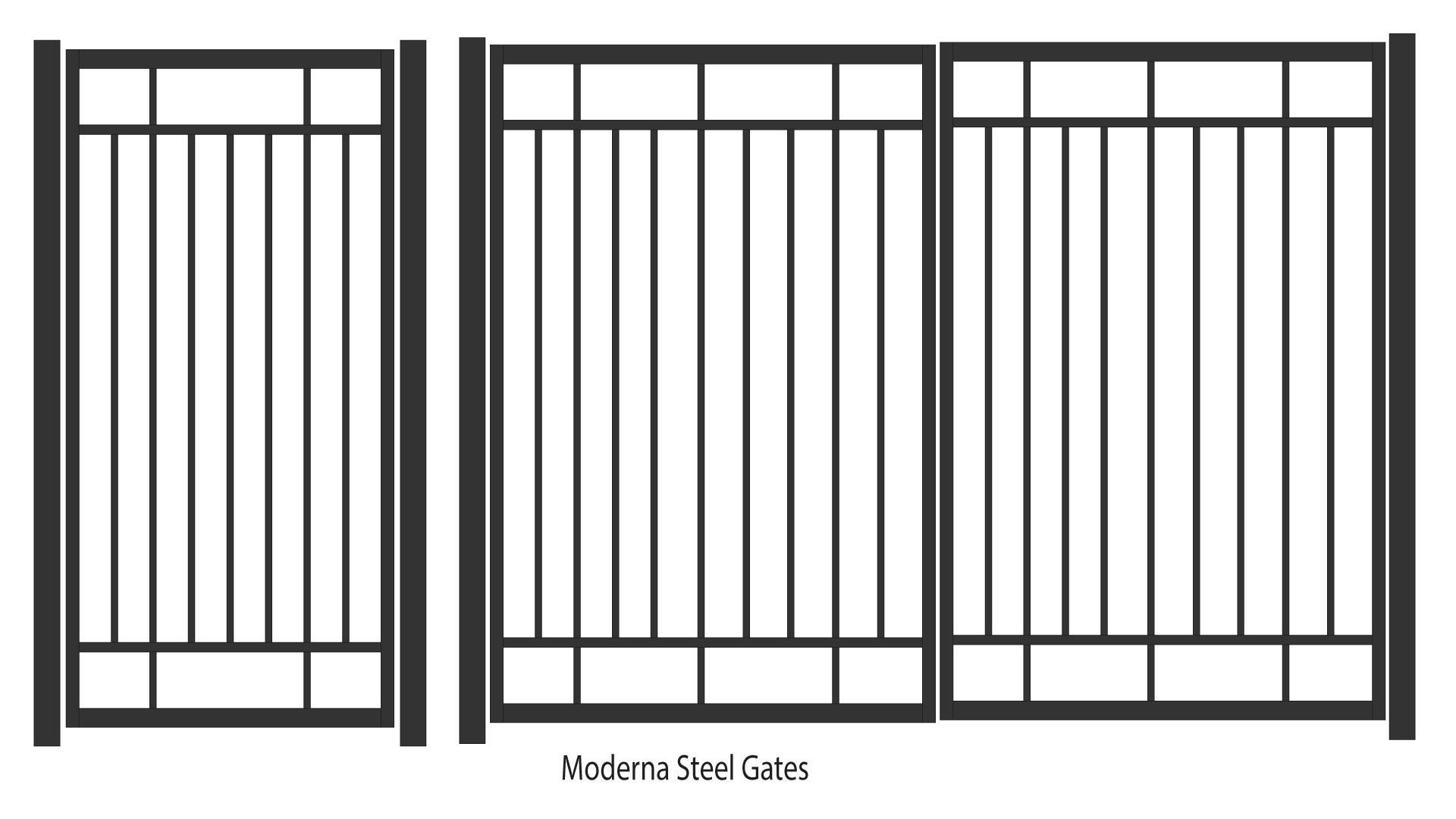 Gate Steel Section Rail Gateway PNG