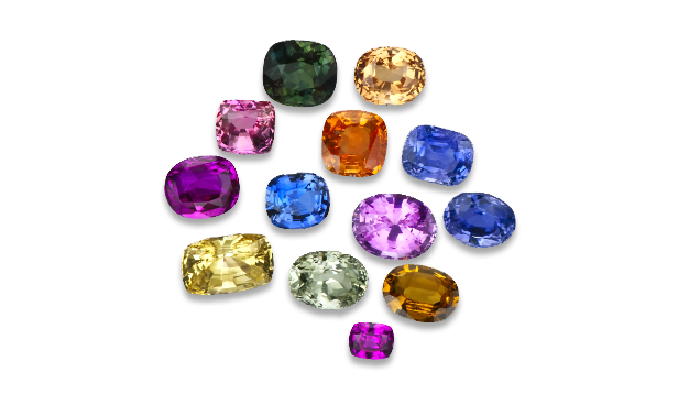 Nature Zircon Colorful Diamond Tourmaline PNG