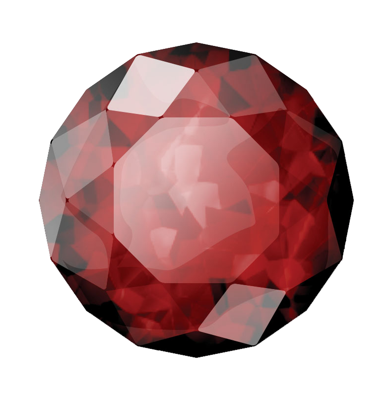 Pendant Gemstone Semiprecious Diamond Cobalt PNG
