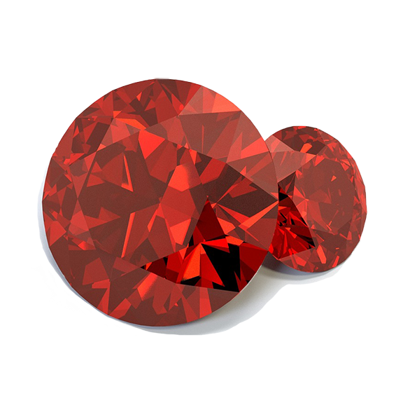 Gemstone Games Red Pendant Cabochon PNG