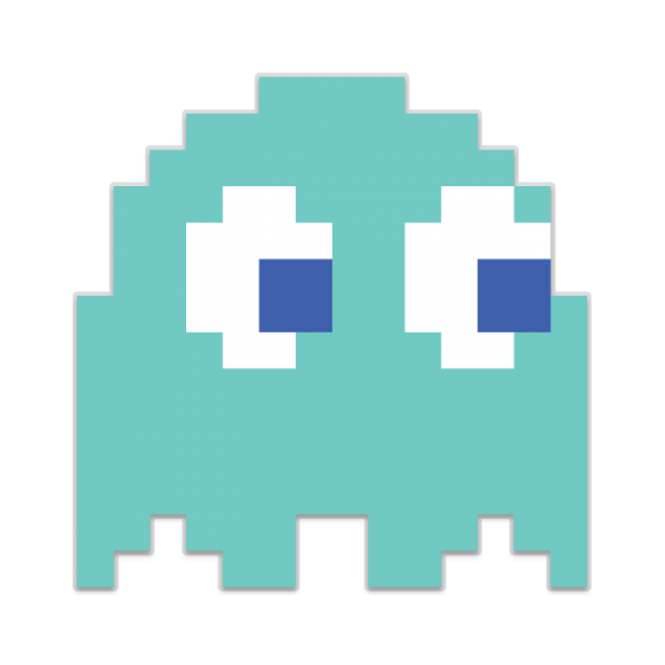 Pac-Man Blue Area Ghost Wiki PNG