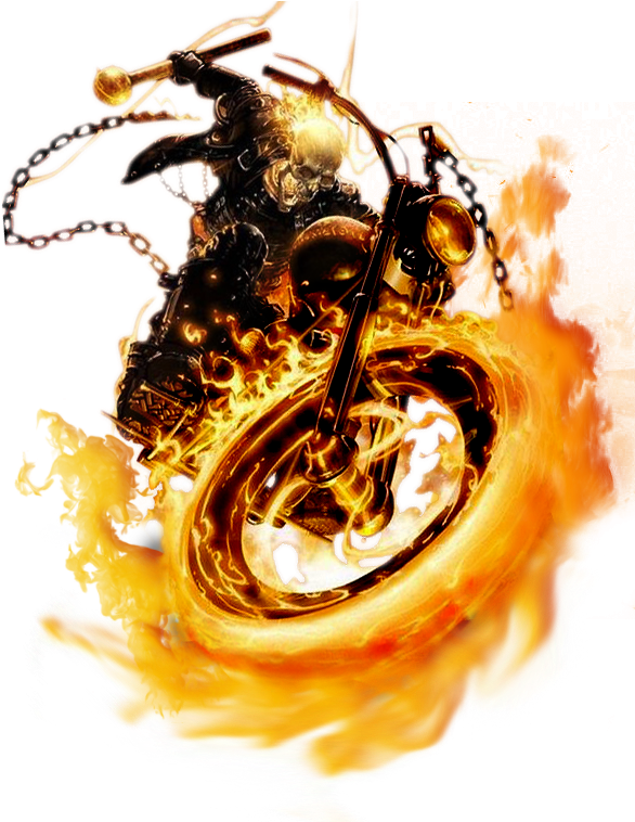 Annex Ghoul Rider Ghost Flame PNG