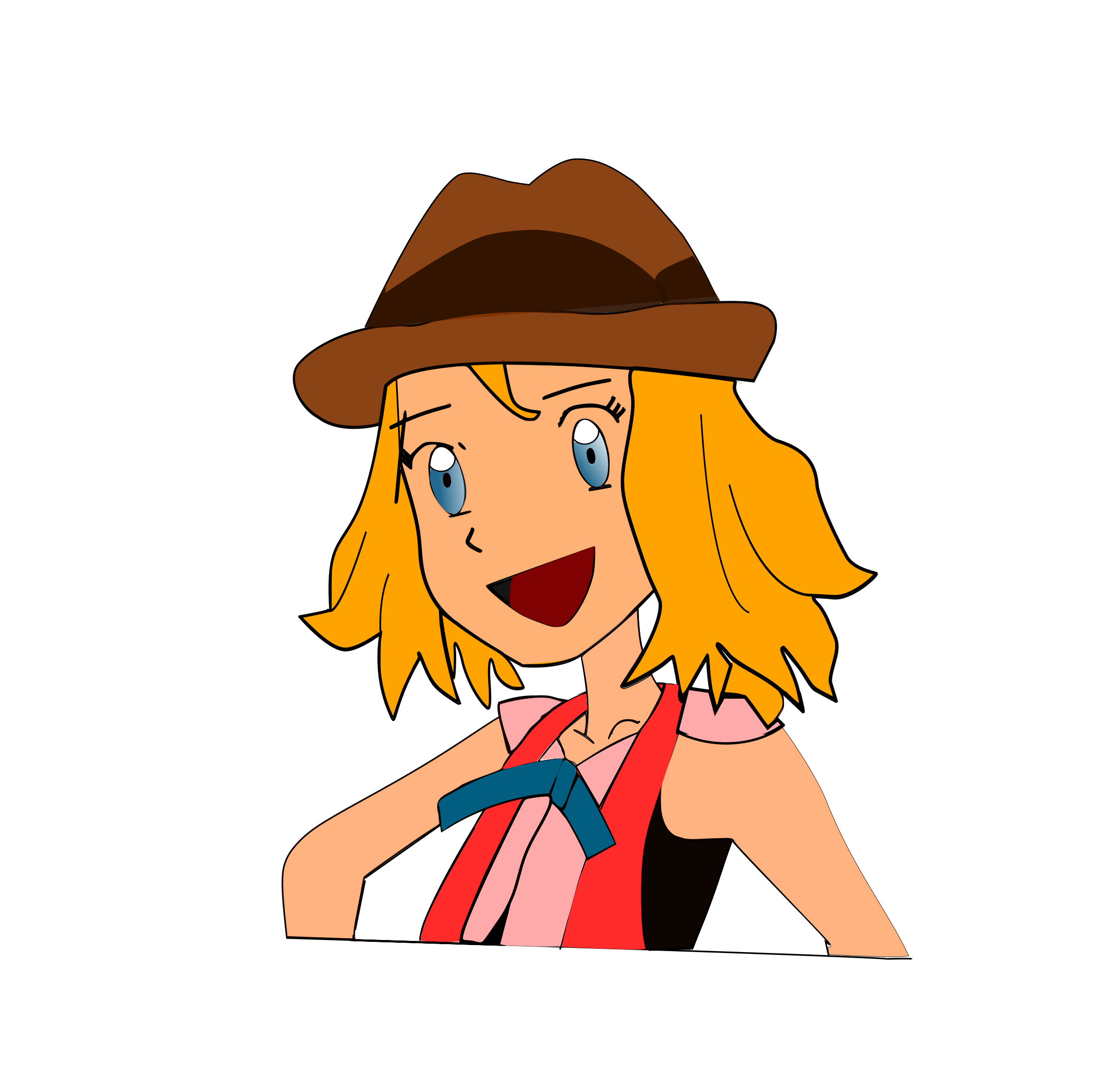 People Girl Anime Person Cap PNG