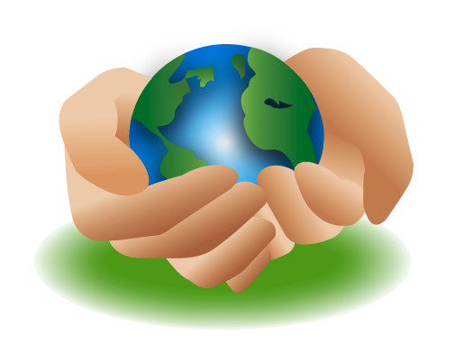 Region Hands Earth Orb Ball PNG