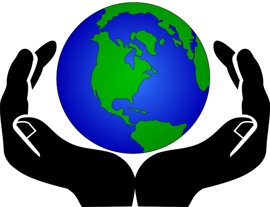Land Sphere Hands Earth Orb PNG
