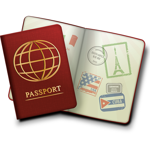 Passport Region World Continents Worlds PNG