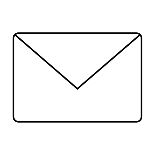 Symbol Email Black Logo Envelope PNG