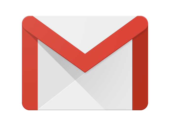 Logo Red Computer Gmail Triangle PNG