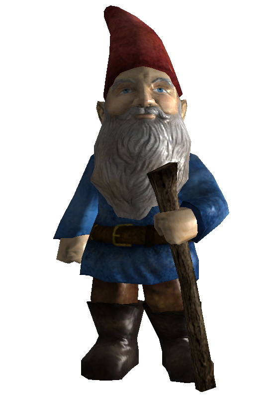Fun Cat Gnome Anime Critter PNG