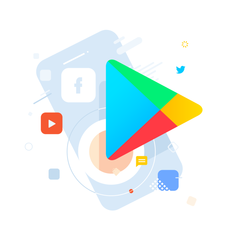 Mobile App Play Android Logo PNG
