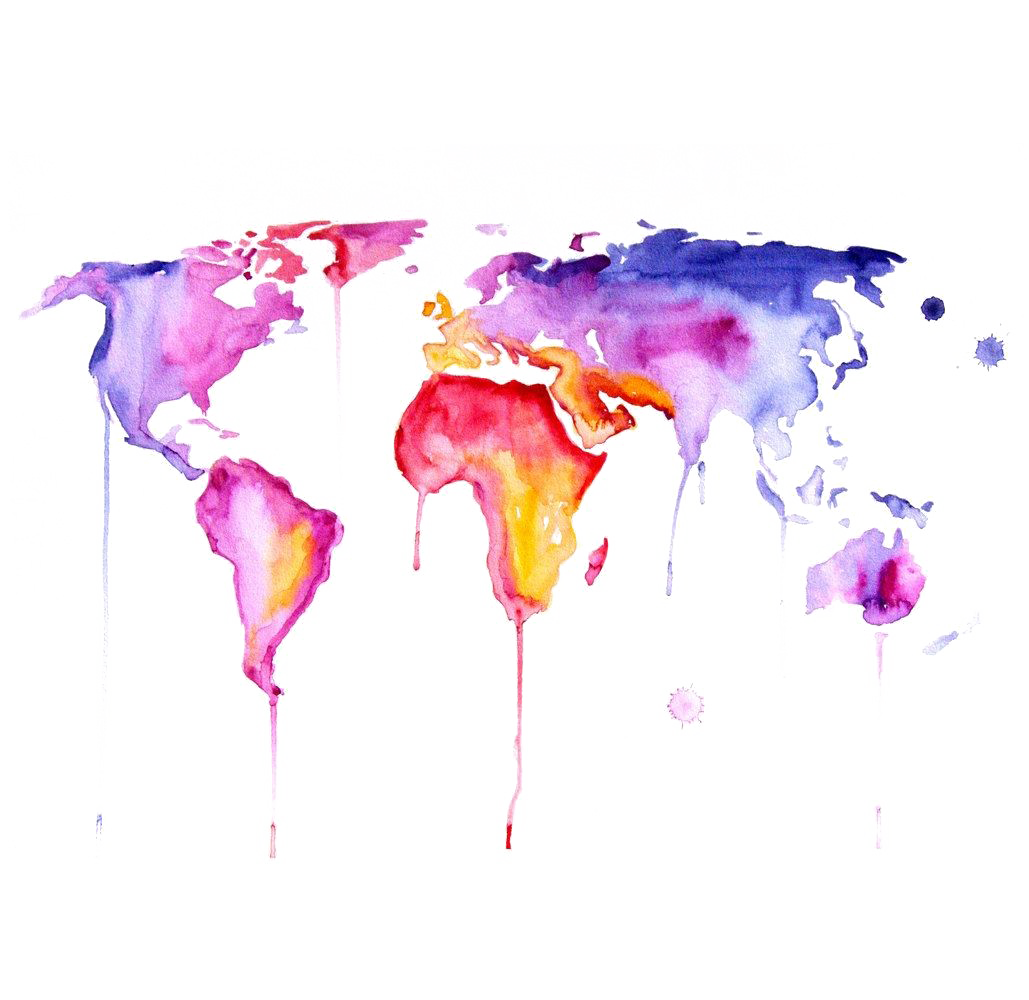 World Map Explicit Lifelike Artwork PNG