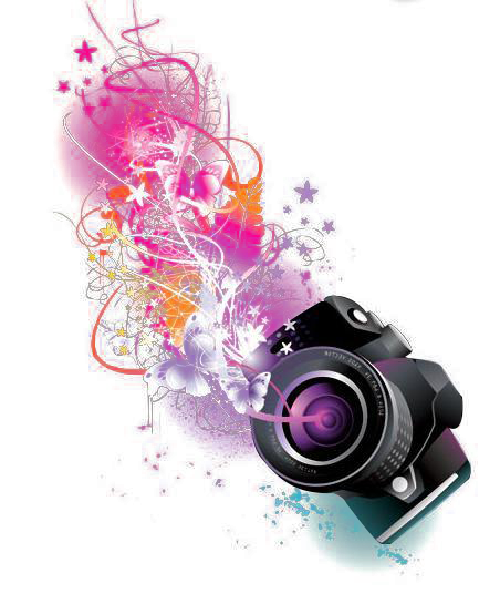 Devising Camera Pink Invention Purple PNG