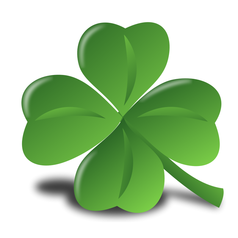 Saint Petal Patricks Clover Holiday PNG