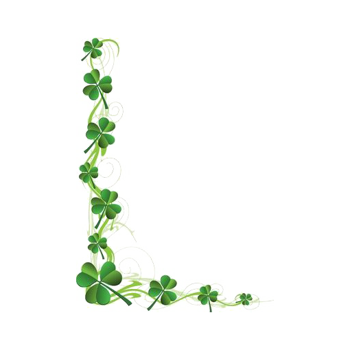 Green Shamrock Denounce Fourleaf Rectangle PNG