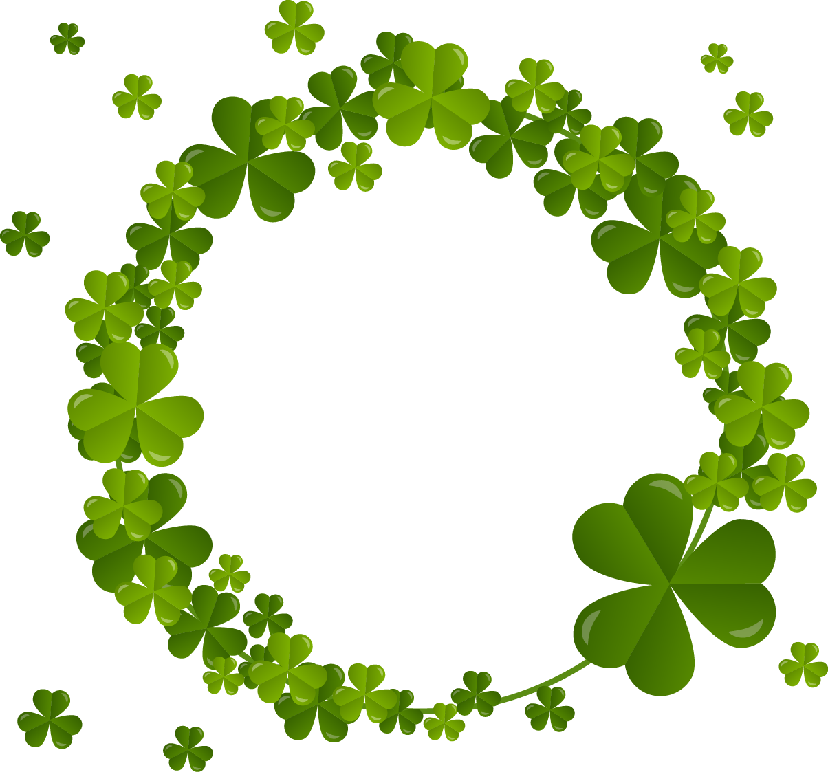 Gift Fodder Circle Grass Shamrock PNG