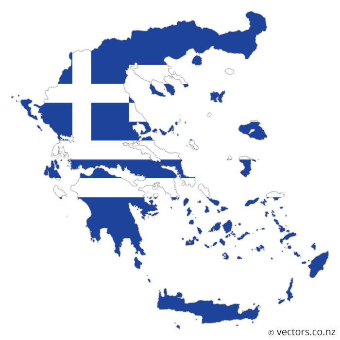 Map File Flag Greece Flags PNG
