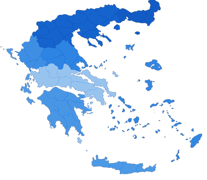 Map Blue Greece World PNG
