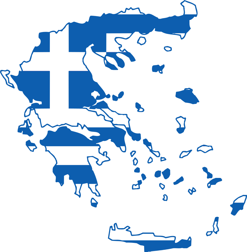 Greece World Map PNG