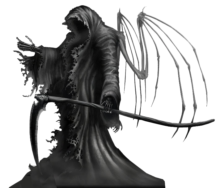 Grim Killer Reaper Executioner Shopping PNG