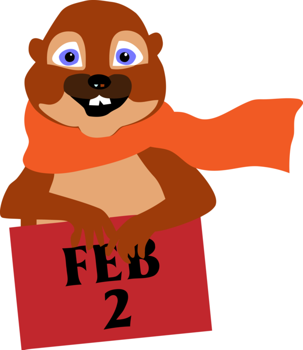 Day For Cartoon Groundhog PNG