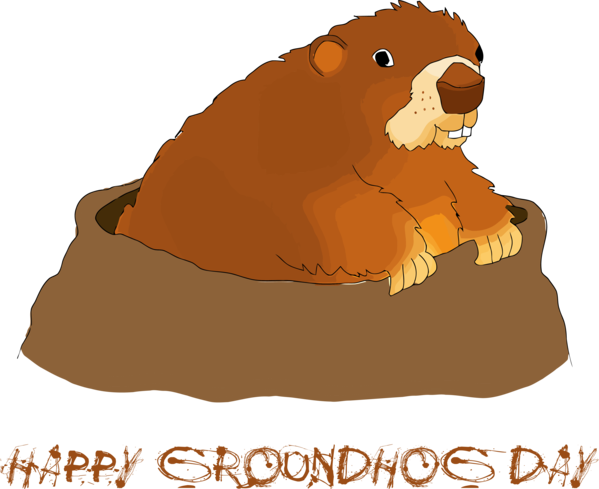 Gopher Day Groundhog Beaver Song PNG