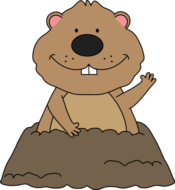 Groundhog For Festival Cartoon Day PNG