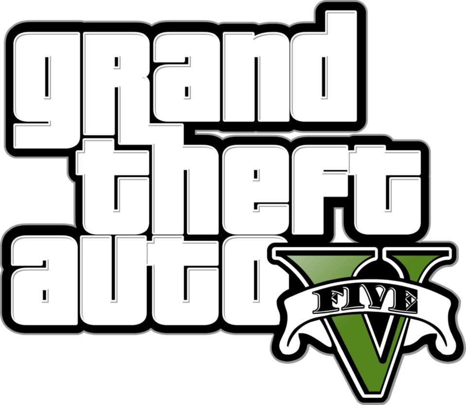 Theft Logo Auto Grand Games PNG
