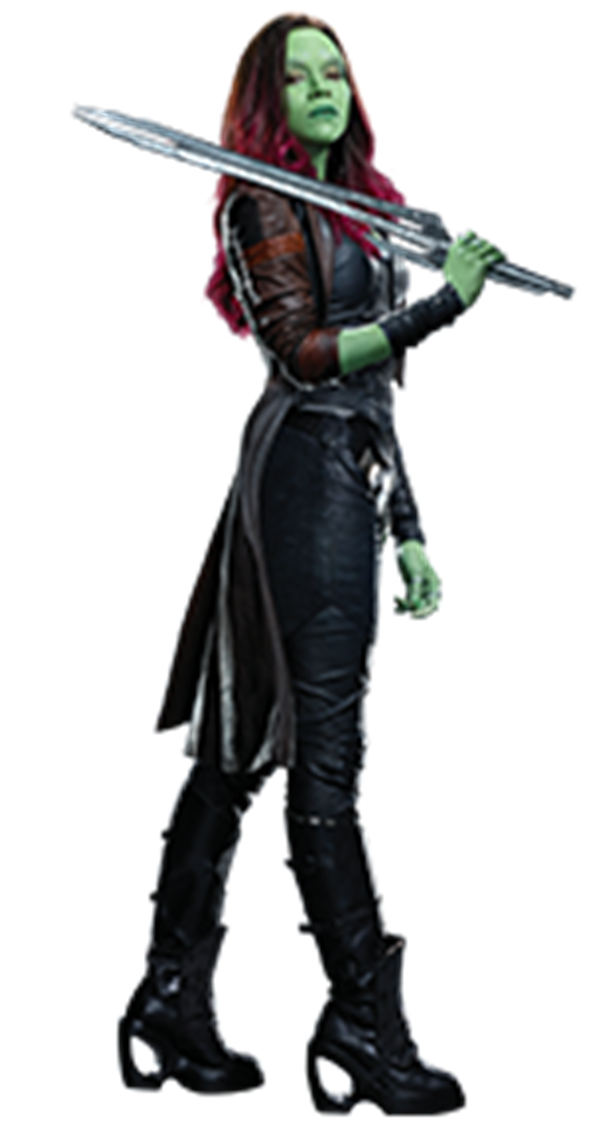 Character Gamora Costume Cinematic Fictional PNG