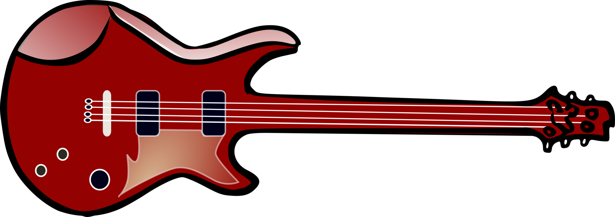 Vocals Red Bassist Music Guitar PNG