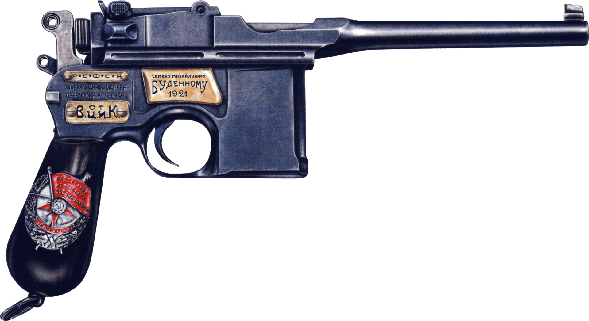 Firearm Independence Mauser Gunshot Pistol PNG