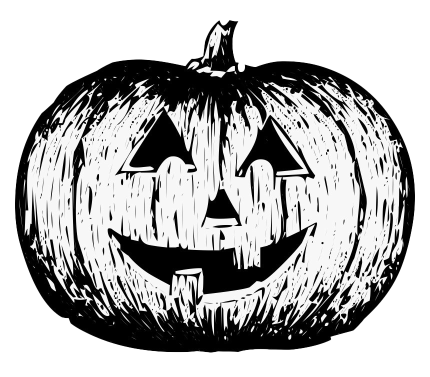 Holidays Spooky Jack-O-Lantern Sleepover Saints PNG
