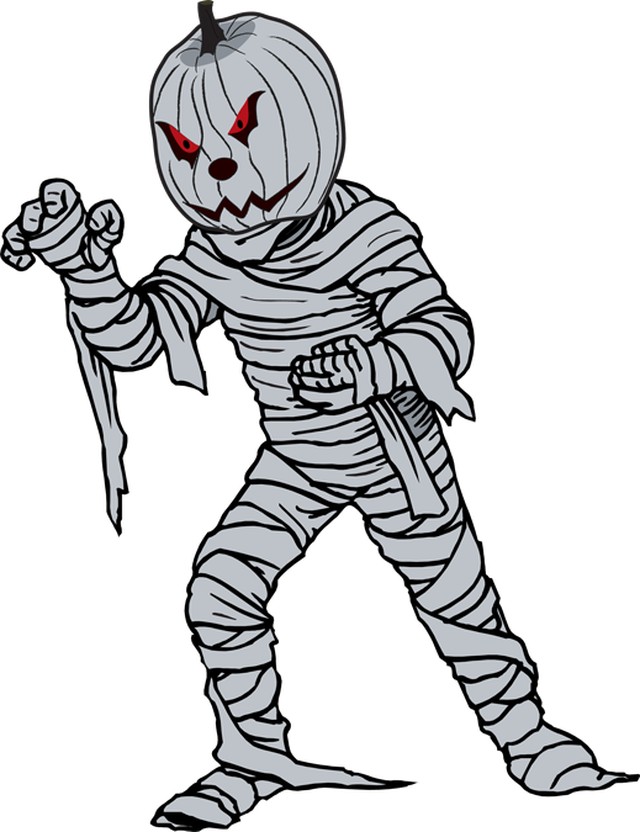Carnival Holidays Halloween Mummy PNG