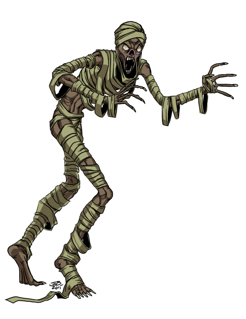 Holidays Mummy Ghosts Goblins Halloween PNG