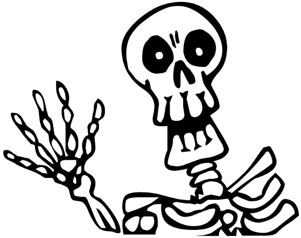 Halloween Skeleton Cards Prom PNG