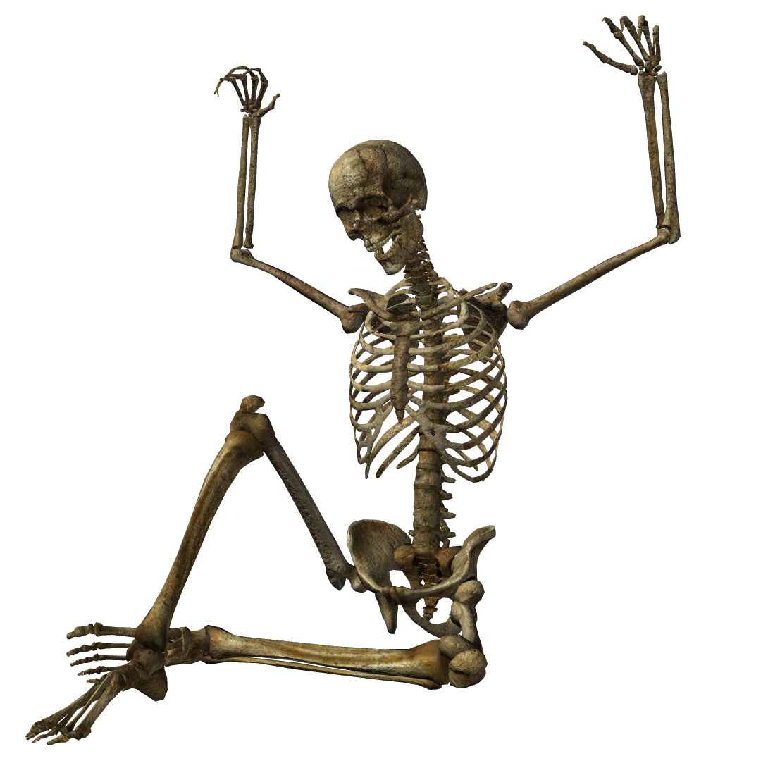Halloween Spring Skeleton Sweets PNG