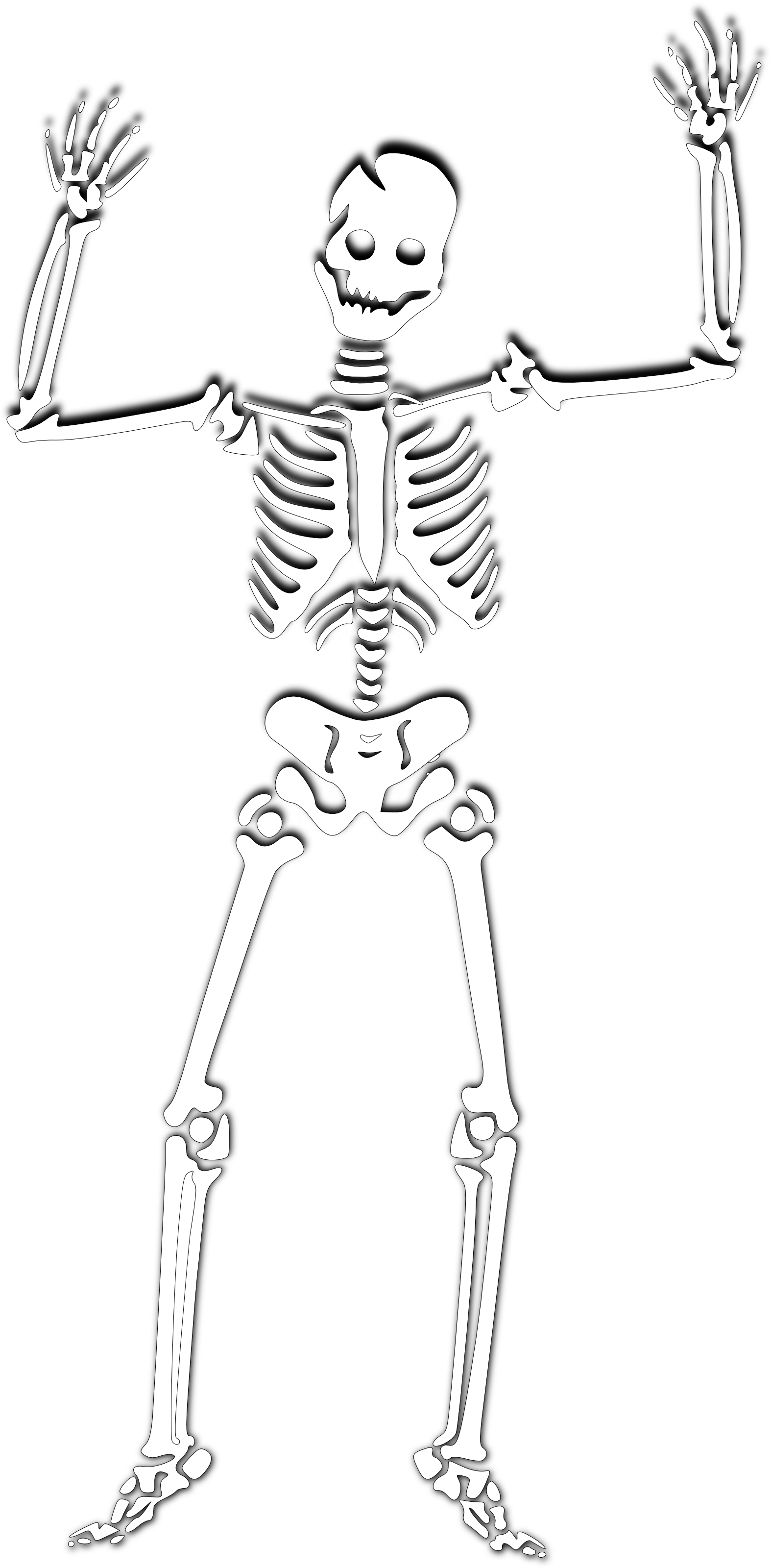 Ghouls Skeleton Halloween Decorations Prom PNG