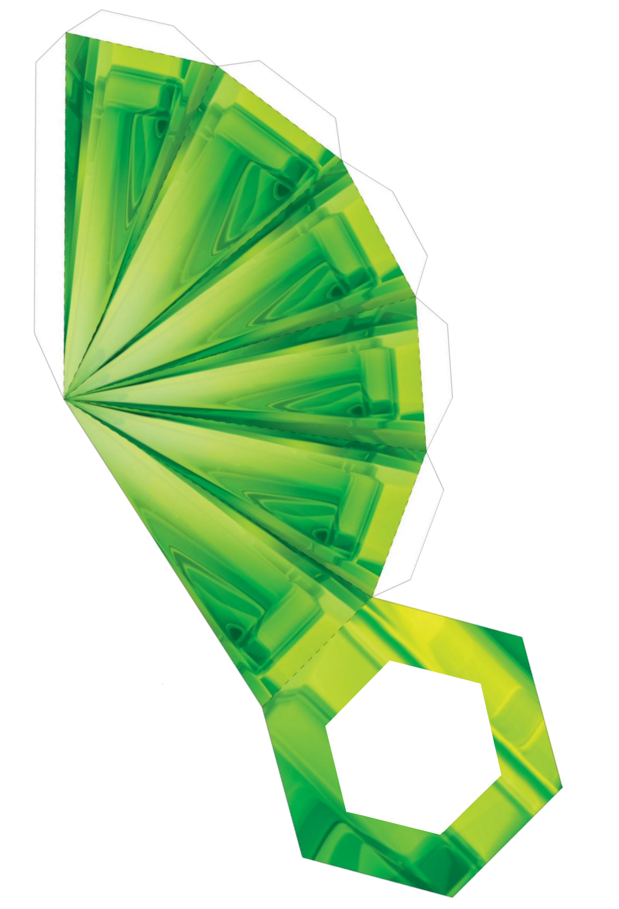 Plastic Leaf Craft Green Sim PNG