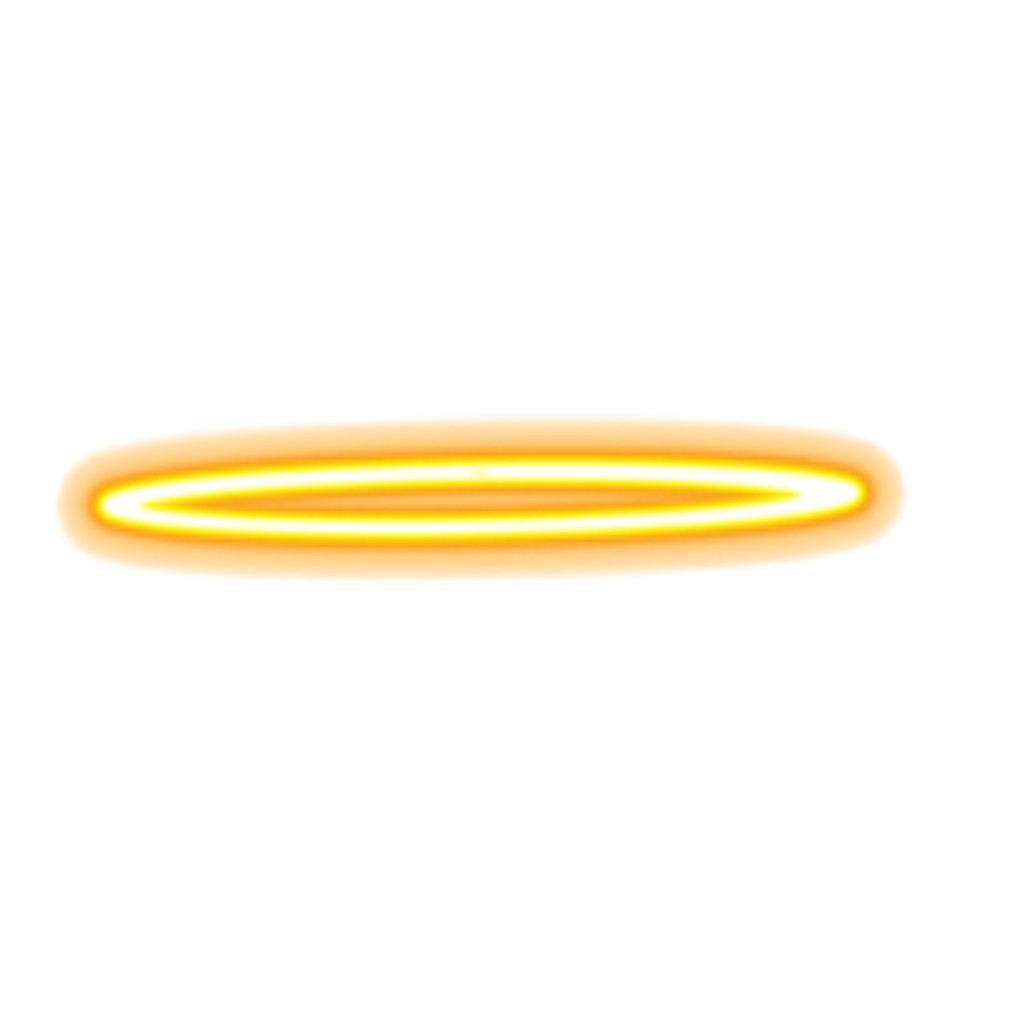 Ellipsoid Ring Circlet Sunburst Glowing PNG