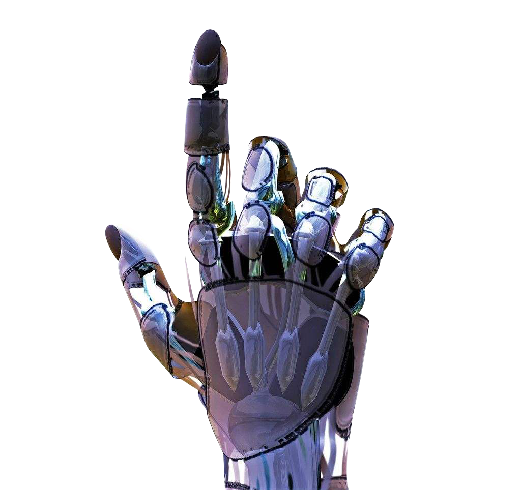 Hands Robotic Robot Arm Token PNG