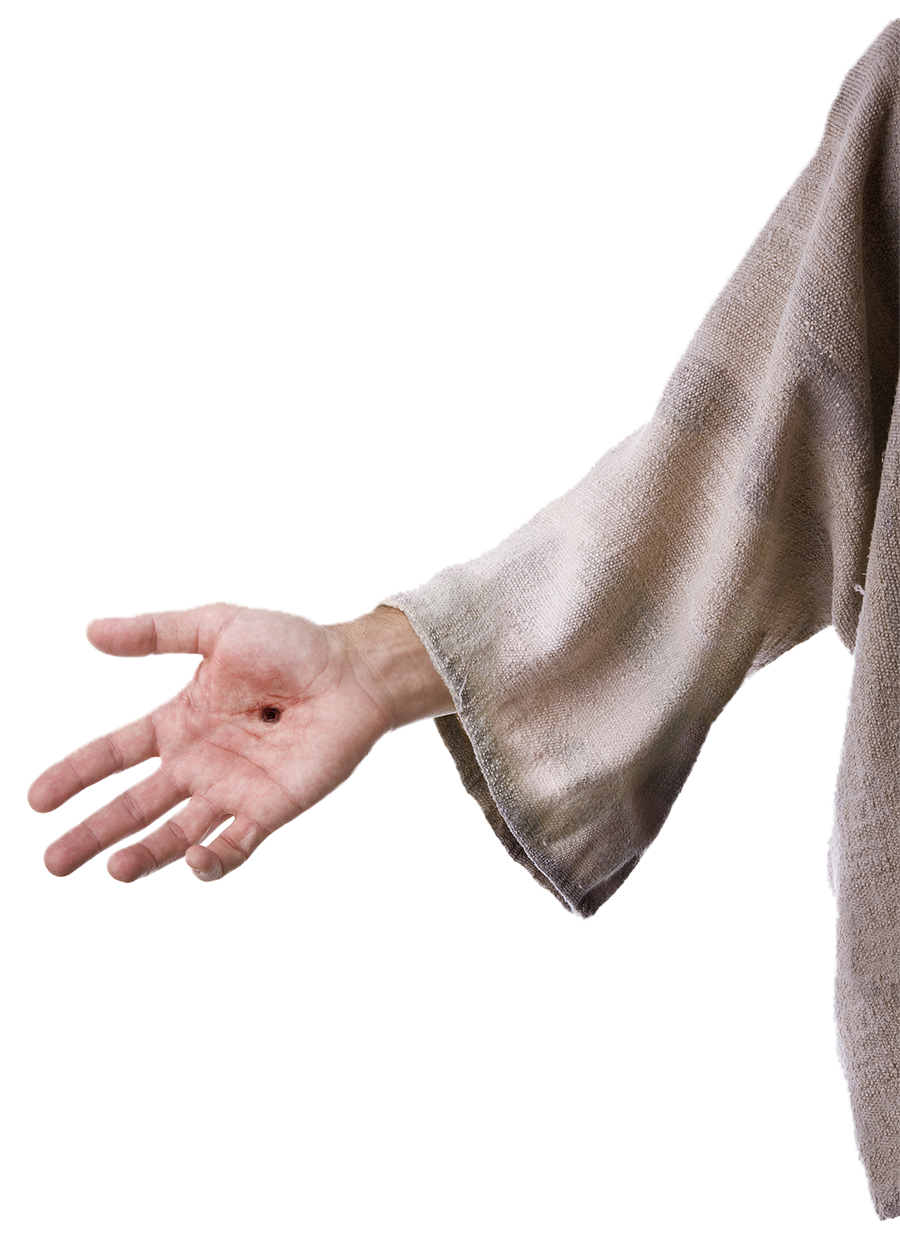 Hidden Floor Jesus: Thumb Judaism PNG