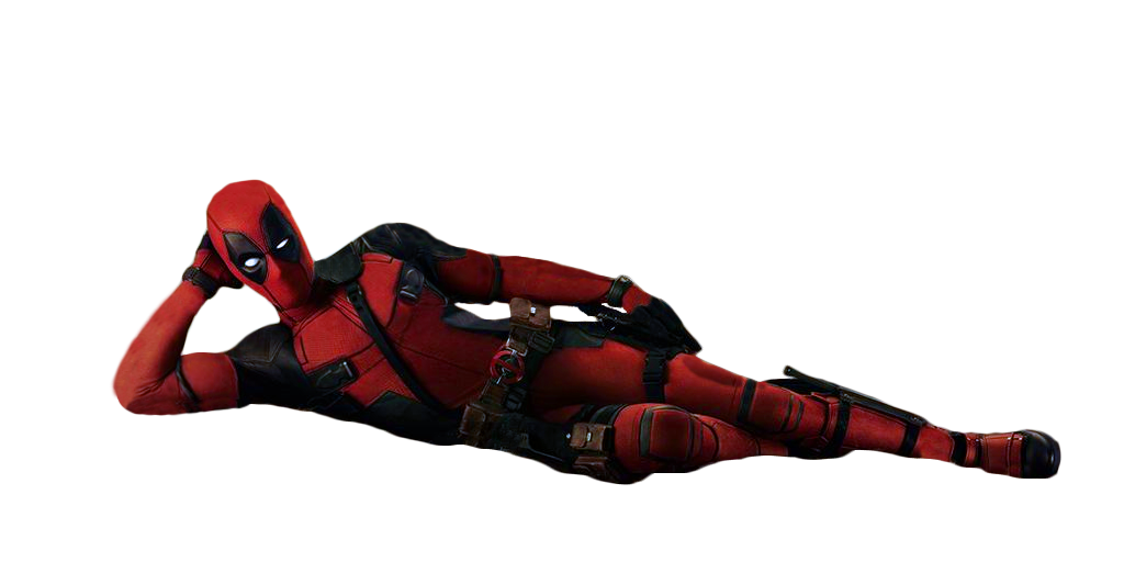 Men Out Design Finger Deadpool PNG