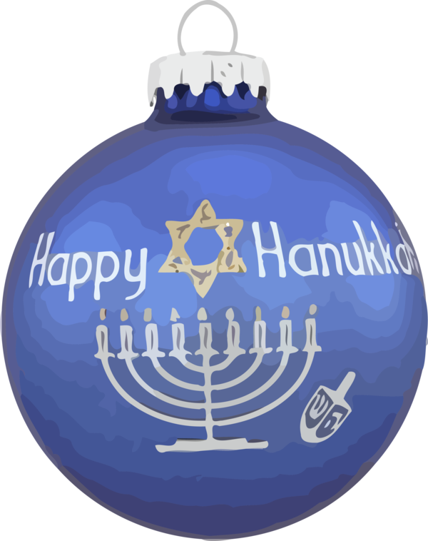 Hanukkah Ornament For Happy Wishes PNG
