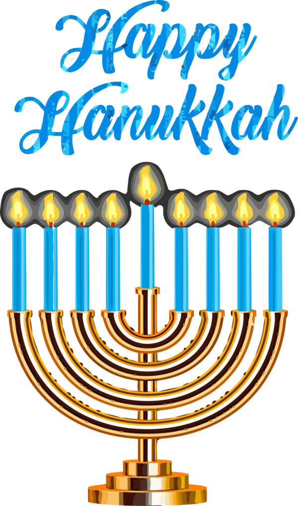 Holiday Candle Hanukkah Decoration Holder PNG