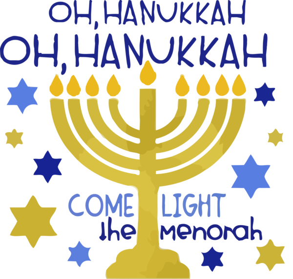 Menorah Candle Hanukkah For Event PNG