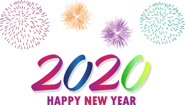 New Text Years 2020 Day PNG